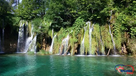 Nationalpark Plitvicer Seen Waterfall Places Outdoor Paradise On