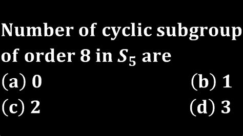 Number Of Cyclic Subgroup Of Order K Of Cyclic Group Of Order N Theory