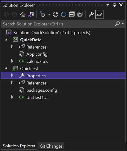 Manage project and solution properties - Visual Studio (Windows) | Microsoft Learn