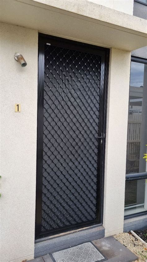 Aluminium Security Doors Decorative Front Doors Custom Made Doors