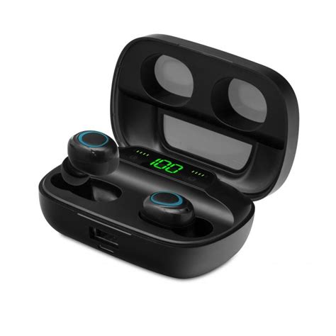 Unotec TWIN 5 Auriculares Bluetooth Con Powerbank Negro PcComponentes