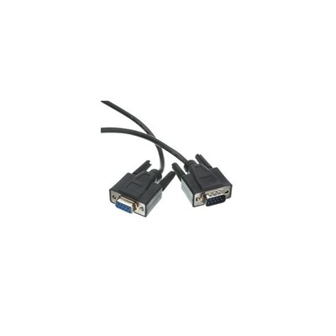 Swe Tech 3C Serial Extension Cable Black DB9 Male To DB9 Female