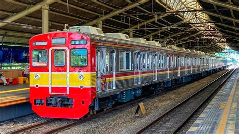 Kompilasi Kereta Api Krl Commuter Line Di Stasiun Cikini Tokyu 8500