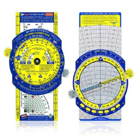 E6 Flight "Computer" used by small plane pilots. | Student pilot, Math ...