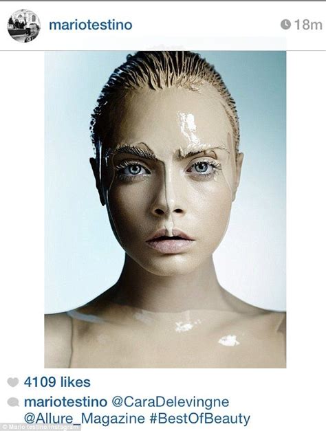 Cara Delevingne Get Naked And Muddy For Sultry New Beauty Shoot Mario