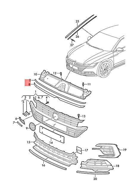 Genuine Vw Arteon H Trim G Gru Ebay