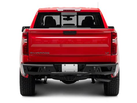 Body Armor 4x4 Silverado 1500 Ambush Series Rear Bumper Gm 2966 19 25 Silverado 1500 Free