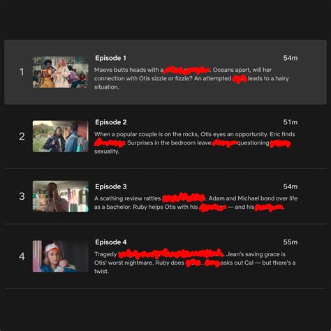 Sex Education Censored Episode Guides Offer Final Season Clues