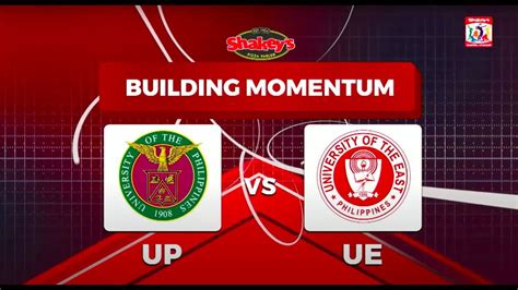 2022 Shakeys Super League Day 5 Match 3 UP Vs UE YouTube