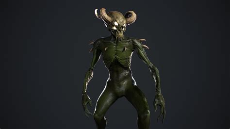 Demon Imp 3d Model By Wernerkurt