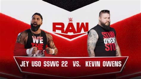 Wwe K Jey Uso Vs Kevin Owens Youtube