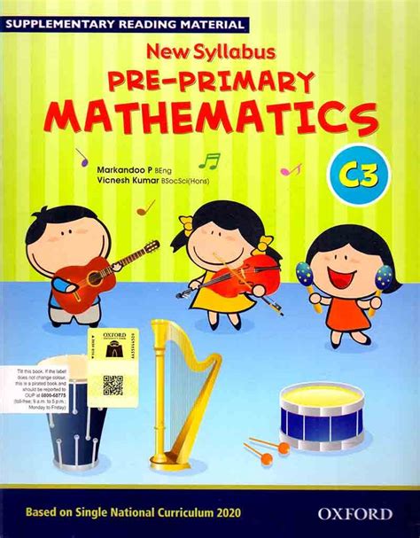 Oxford New Syllabus Pre Primary Mathematics C3 By Oxford University Press Pak Army Ranks