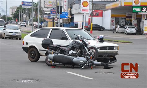 Indaiatuba Carro E Duas Motos Se Envolvem Em Acidente Em Cruzamento De