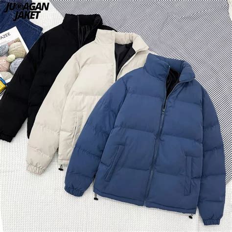 Jual Jaket Mantel Musim Dingin Pria Parka Mantel Hangat Tebal Pria