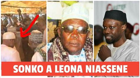 L accueil spectaculaire de Ousmane Sonko à Léona Niassène Kaolack et