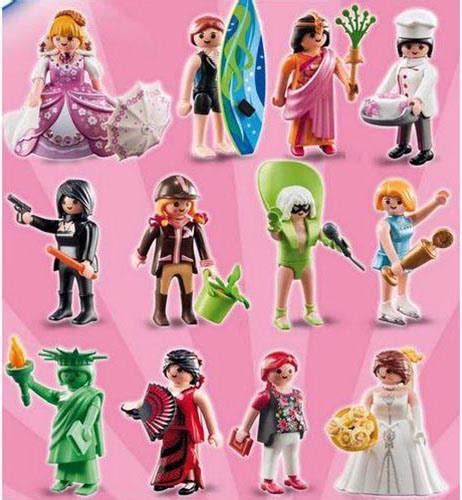 Playmobil Figures Series 3 Girls Blind Bags Packs Checklist Kids Time