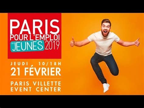 Paris Pour L Emploi Des Jeunes Youtube