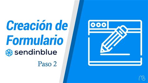 Creación de formulario SENDINBLUE YouTube