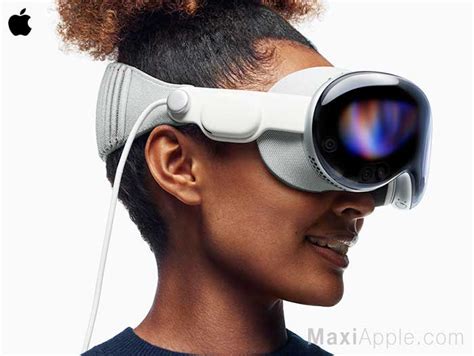 Apple Vision Pro XR Casque de Réalité Augmentée AR VR video MaxiApple