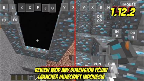 Review Mod Any Dimension Portal Pojav Launcher Minecraft Indonesia