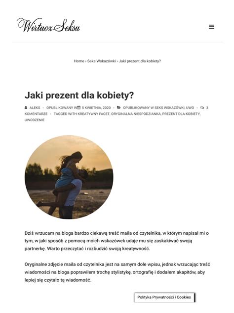 Jaki Prezent Dla Kobiety Wirtuoz Seksu Pdf