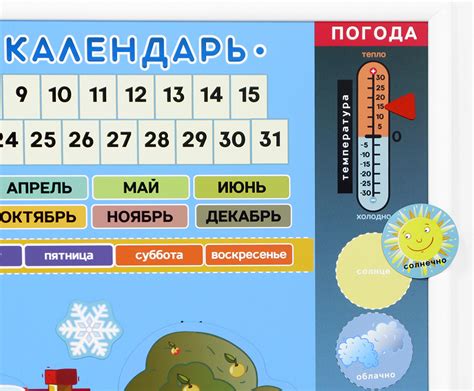 Магнитные доски : Магнитная доска "Природный календарь"