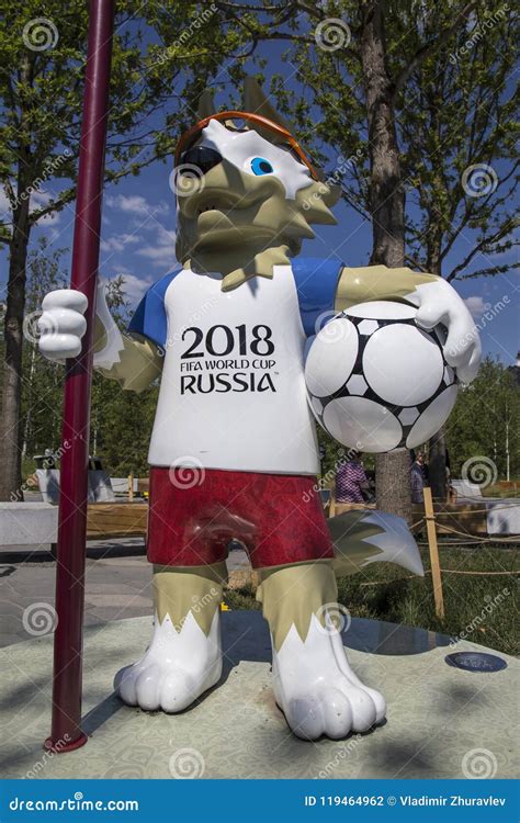 Official Mascot Of The Fifa World Cup In Russia Wolf Zabivaka