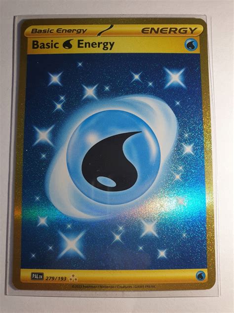 KARTA POKEMON TCG BASIC WATER ENERGY 279 193 14210357846 Oficjalne