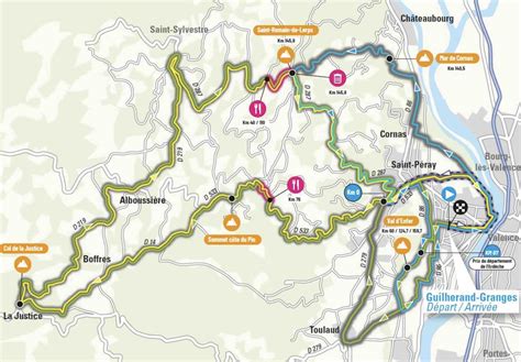 Faun Ardèche Classic 2024 Parcours complet profil et favoris