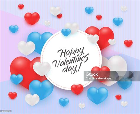 Vector Happy Valentines Day Special Offer Design Stock Illustration