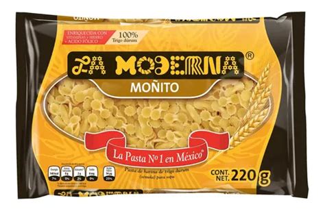 Pasta Para Sopa La Moderna Moñito 220g Mercadolibre