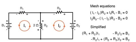 Mesh Current Method And Analysis Dc Network Analysis Electronics