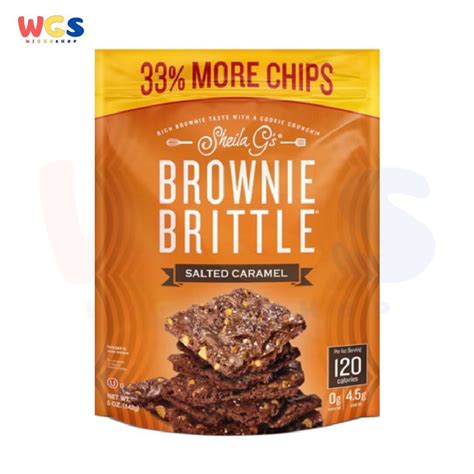 Jual Biskuit Sheila Gs Brownie Brittle Salted Caramel Oz G Shopee