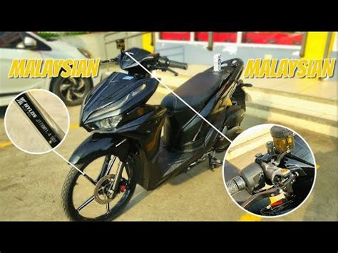 Honda Click V3 Malaysian Concept Hylos 17 Mags Brembo Brakemaster