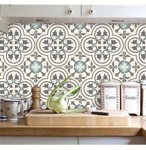 Tile Stickers Vinyl Decal WATERPROOF REMOVABLE For Kitchen Etsy White