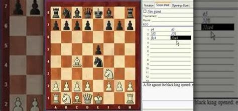 Chess Board Notation Chart