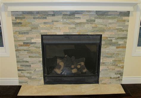 Stacked Ledgestone Fireplace Fireplace Guide By Linda