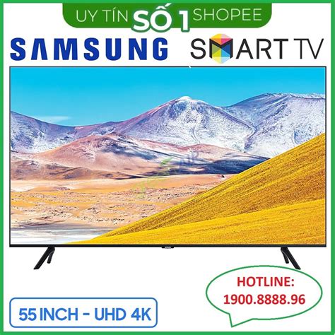 Smart Tivi 4K Samsung Crystal UHD 55 Inch TU8100 UA55TU8100KXXV