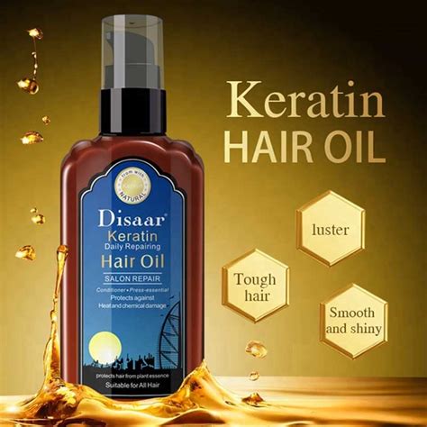 Disaar Keratin Daily Repairing Hair Oil 120ml Eshaisticpk