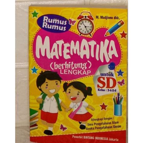 Jual Buku Rumus Matematika Berhitung Lengkap Untuk Sd Kelas Sampai