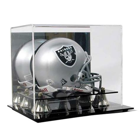 Deluxe Mini Football Helmet Display Case