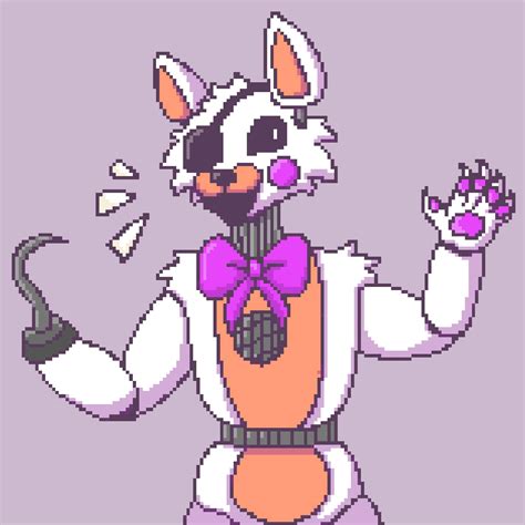 Lolbit Pixel Art ═ Five Nights At Freddys Amino