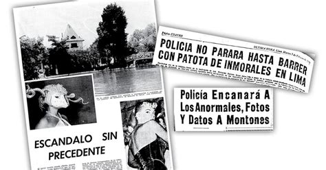 La Fiesta Gay Que Sacudi Lima Domingo Domingo La Rep Blica