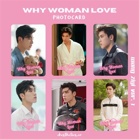 Jual Why Woman Love CDrama China Chinese Drama Photocard Aktor Wang