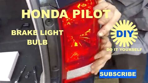 How To Replace Brake Light Bulb Honda Pilot How To Change Th