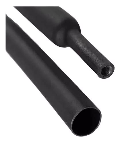 10 Metros Tubo Termocontractil Thermofit Negro 100mm 4 PuLG Envío gratis