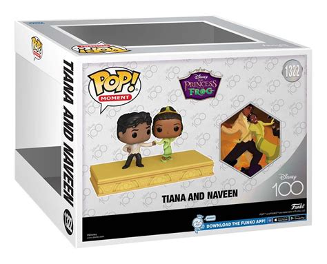 Disney 100 Funko Pop Moment Tiana Naveen Get Ready Comics