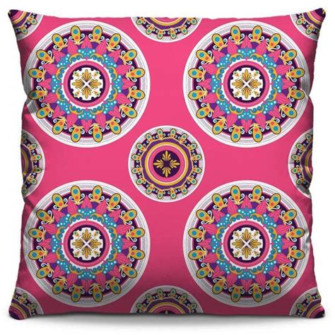 Capa De Almofada Estampa Digital New Collection Mandala A555 Leroy Merlin