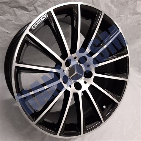 4x New Alloy Wheels 19 Alloys Mercedes A E C Class Amg Slk Cla Gla C63 A35 A45 Cla45 Turbine