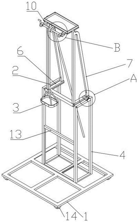 一种建筑装修装饰用物料提升装置的制作方法